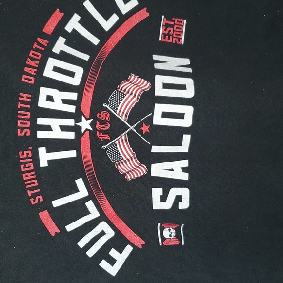 Sturgis Full throttle Saloon t shirt - Picture 4 of 8
